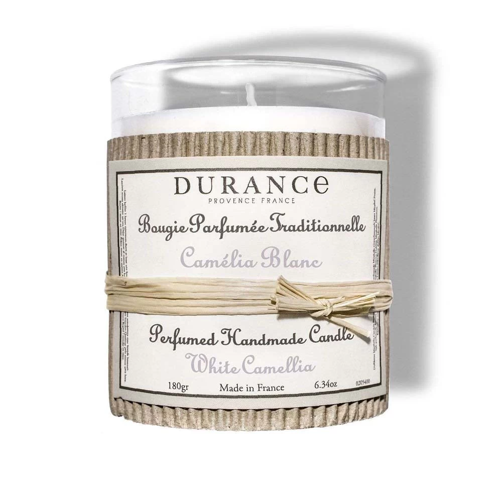 Durance - White Camellia Perfumed Candle 180g 1 Durance - White Camellia Perfumed Candle 180g