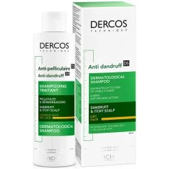 Vichy - Dercos Anti Dandruff DS Shampoo Dry Hair -The French Pharmacy 11091703 1064935000233541
