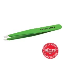 Tweezerman - Slant Tweezer Green Apple -The French Pharmacy 1230 GARSlantTweezerGreenApple2