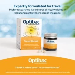 Optibac - For Travelling Abroad 20 Capsules -The French Pharmacy 253a0961 cd0e 4512 98fd 364f50be26b0.638110254320000000