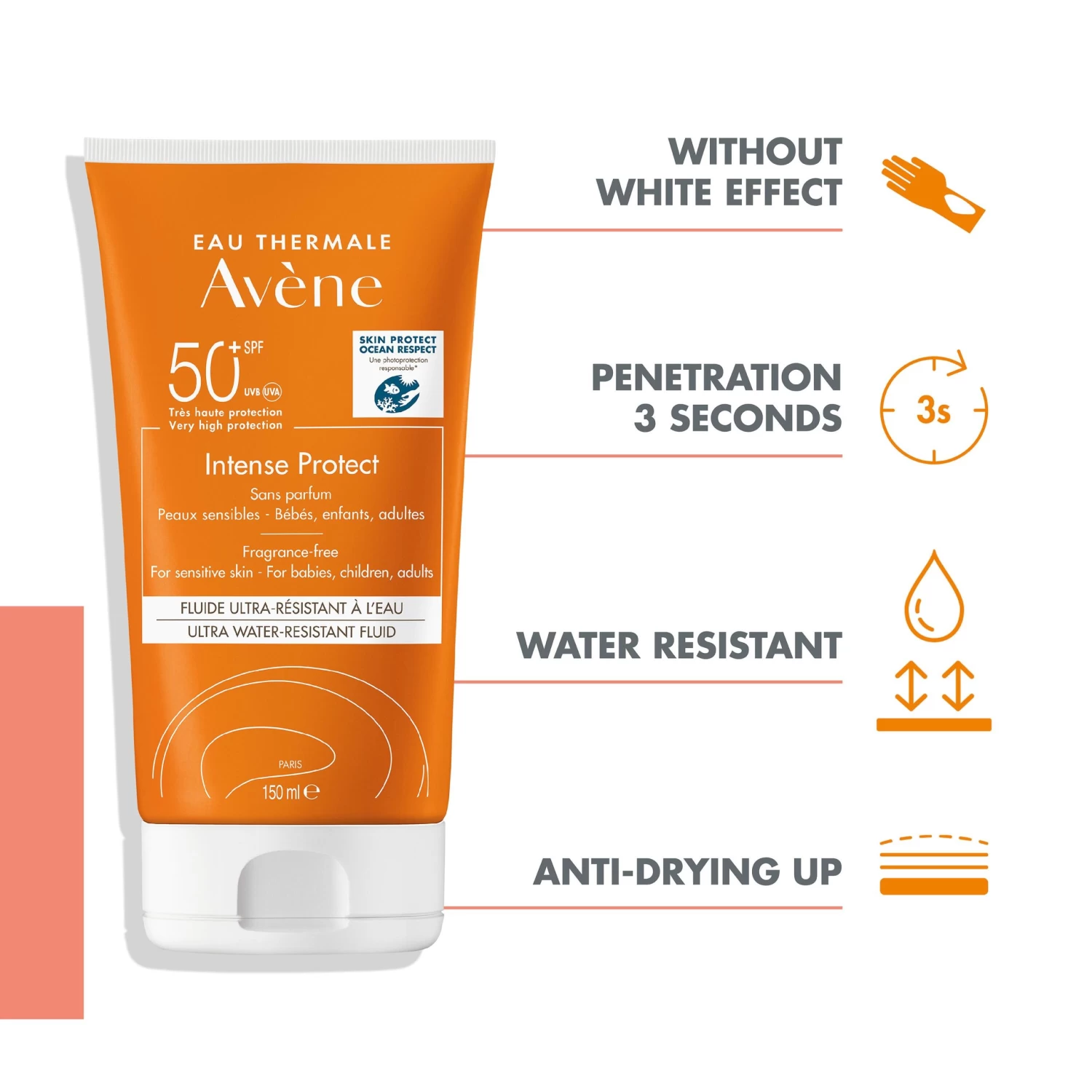 Avène - Intense Protect SPF50+ 150ml - Image 2