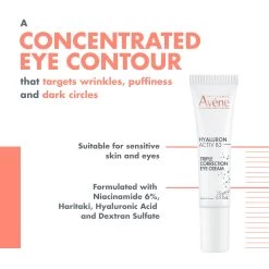 Avène - Hyaluron Activ B3 Eye Cream 15ml -The French Pharmacy 3282770153217 Hyaluron Activ B3 Triple correction eye care 0913053001685530952