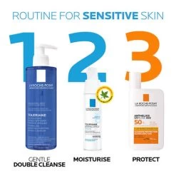 La Roche Posay - Foam In Gel Double Cleanser 400ml -The French Pharmacy 3337875545822 Toleriane Foam In Gel Double Cleanser 400ml 04 La Roche Posay