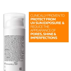 La Roche Posay - Anthelios Oil Correct SPF50+ 50ml -The French Pharmacy 5 BACK OF PACK 3337875797467