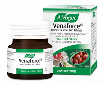 A. Vogel - Venaforce Horse Chestnut 30 Tablets 2 A. Vogel - Venaforce Horse Chestnut 30 Tablets - Image 2