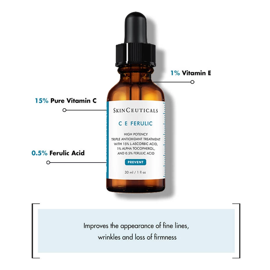 Skinceuticals - C E Ferulic Antioxidant Serum 30ml 2 Skinceuticals - C E Ferulic Antioxidant Serum 30ml - Image 2