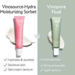 Caudalie - Vinopure Moisturising Mattifying Fluid 40ml -The French Pharmacy 6 vinopure fluid educ caudalie uk