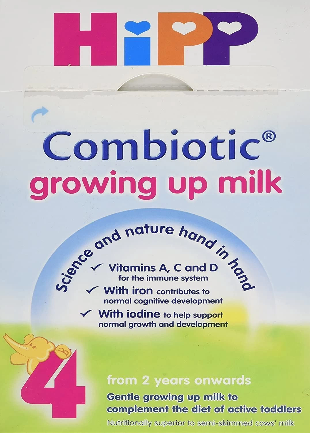 Hipp - Combiotic Growing Up Milk 4 Over 2 Years 600g 1 Hipp - Combiotic Growing Up Milk 4 Over 2 Years 600g