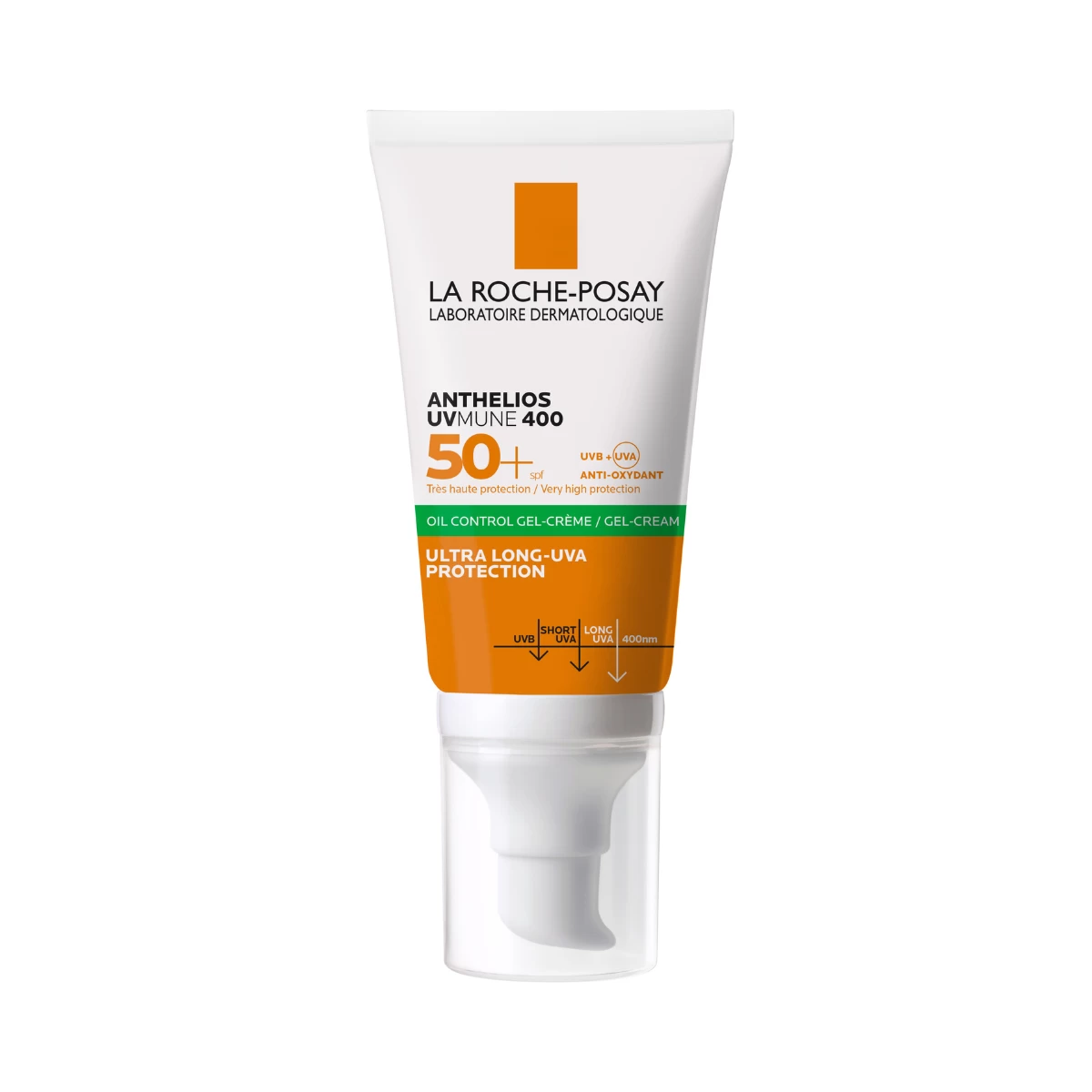 La Roche Posay - Anthelios UVMUNE 400 Oil Control Gel Cream SPF50+ 50ml 1 La Roche Posay - Anthelios UVMUNE 400 Oil Control Gel Cream SPF50+ 50ml