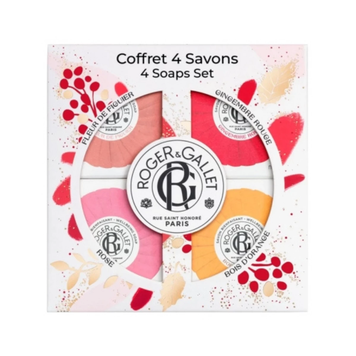 Roger & Gallet - Wellbeing Soap Gift Set 4x50g 1 Roger & Gallet - Wellbeing Soap Gift Set 4x50g