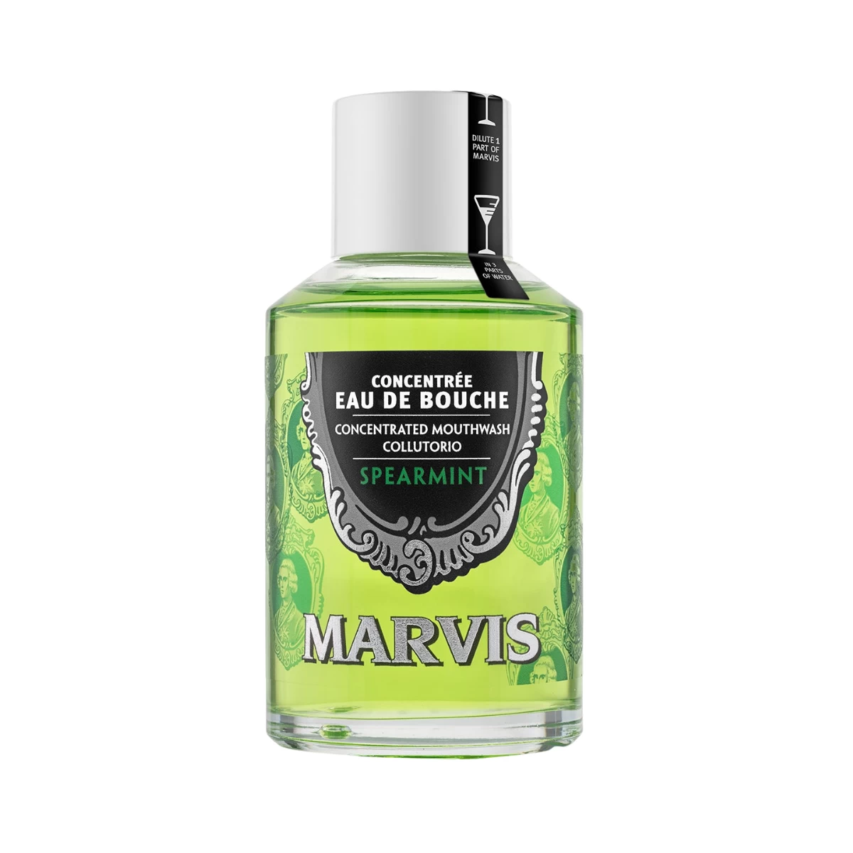 Marvis - Spearmint Mouthwash 120ml 1 Marvis - Spearmint Mouthwash 120ml