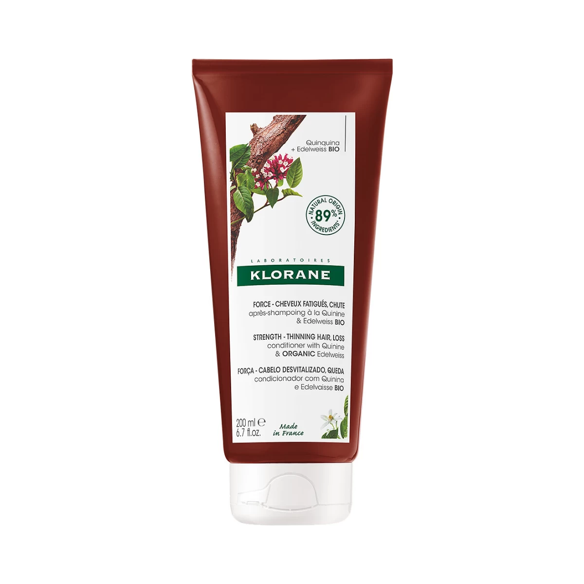 Klorane - Quinine And B Vitamins Conditioner 200ml 1 Klorane - Quinine And B Vitamins Conditioner 200ml