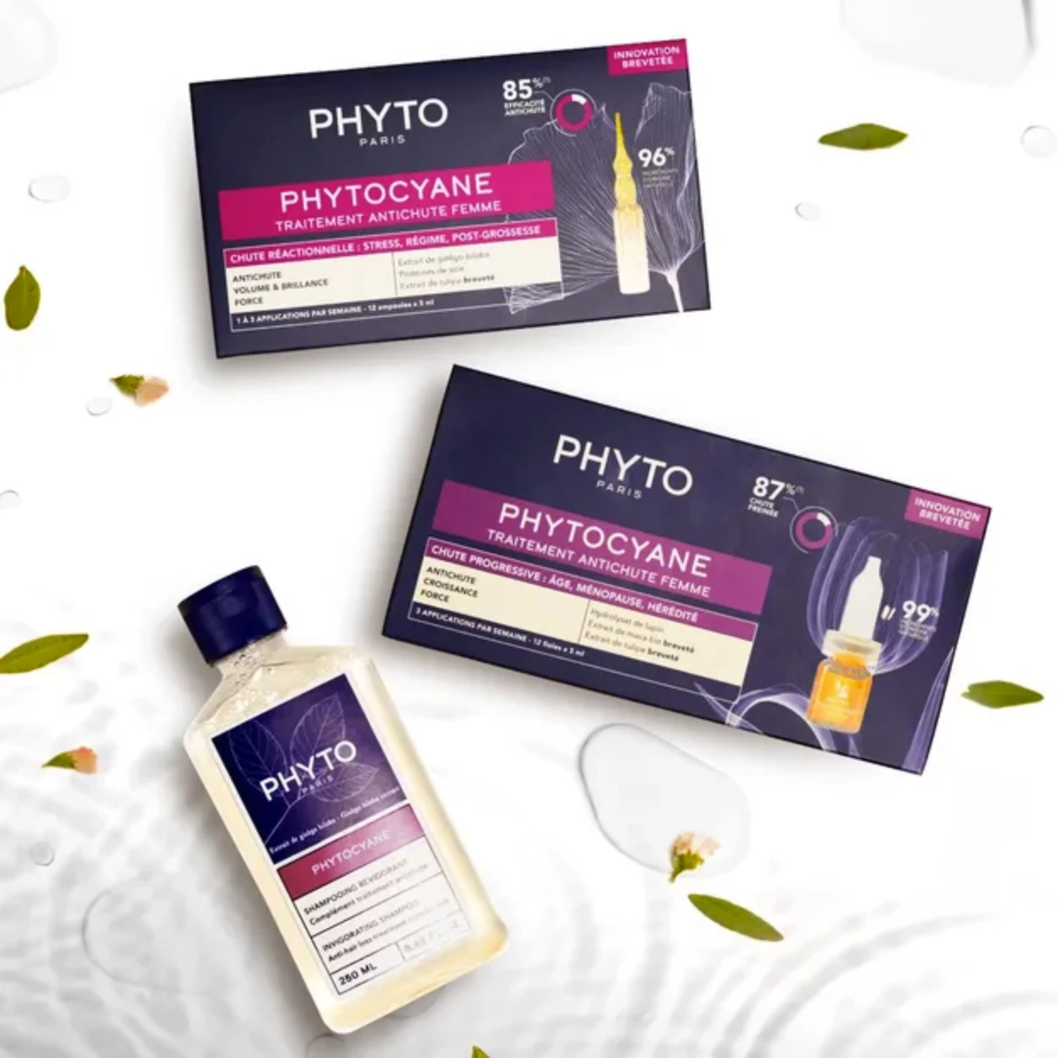 Phyto - PhytoCyane Invigorating Shampoo 250ml 2 Phyto - PhytoCyane Invigorating Shampoo 250ml - Image 2