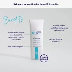 Lustre - LAB Purifying Face Serum 30ml -The French Pharmacy LUSTRE LABPurifyingFaceSerumBenefits 540x d4ebff13 994d 40a1 9432 3a36bde55238