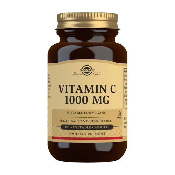 Solgar - Vitamin C 1000 Mg 100 Vegetable Capsules 1 Solgar - Vitamin C 1000 Mg 100 Vegetable Capsules