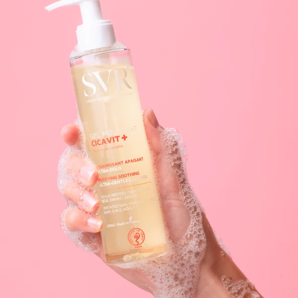 SVR - Cicavit+ Purifying Soothing Ultra Gentle Cleanser 200ml 2 SVR - Cicavit+ Purifying Soothing Ultra Gentle Cleanser 200ml - Image 2