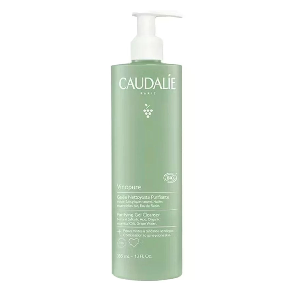 Caudalie - Vinopure Purifying Gel Cleanser 2 Caudalie - Vinopure Purifying Gel Cleanser - Image 2
