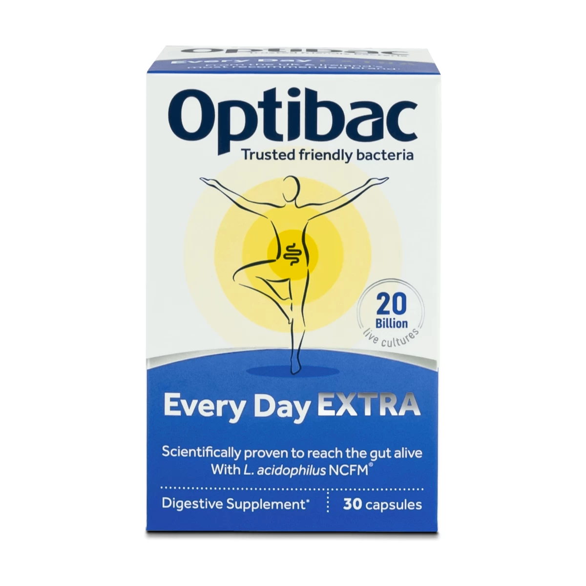 Optibac - Everyday Extra 30 Capsules 1 Optibac - Everyday Extra 30 Capsules