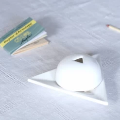 Papier D'Arménie - White Ceramic Burner -The French Pharmacy Untitleddesign 32 61bf5443 0e48 4e03 84eb 033aac299d4c