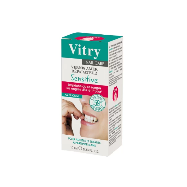 Vitry - Anti Bite Nail Varnish Repair Sensitive 10ml 2 Vitry - Anti Bite Nail Varnish Repair Sensitive 10ml - Image 2