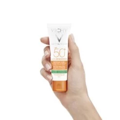 Vichy - Capital Soleil 3 In 1 Mattifying SPF50+ 50ml -The French Pharmacy Vichy Sunscreen Capital Soleil Mattifying 3 in 1 SPF 51 000 3337875695176 InHand1