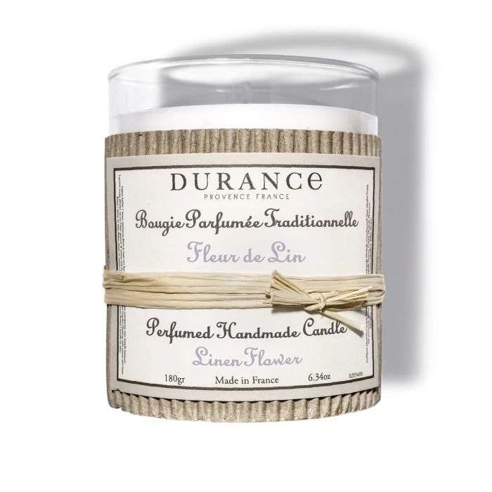 Durance - Fresh Linen Perfumed Candle 180g 1 Durance - Fresh Linen Perfumed Candle 180g