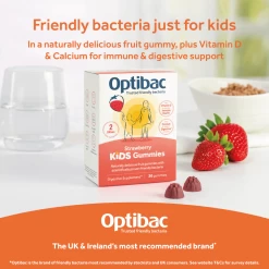 Optibac - Kids Strawberry Gummies 30s -The French Pharmacy dcbc5f56 83cd 41b3 840e 798f20bf9573