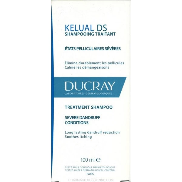 Ducray - Kelual Ds Severe Dandruff Treatment 100ml 1 Ducray - Kelual Ds Severe Dandruff Treatment 100ml