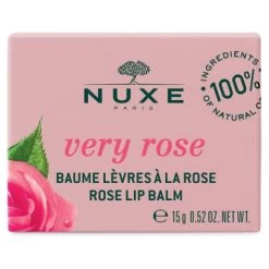 Nuxe - Very Rose Lip Balm 15g -The French Pharmacy fichenew 3264680027178 VN061001 FP BLANC NUXE VERY ROSE Rose lip balm 15g ETUI 2021
