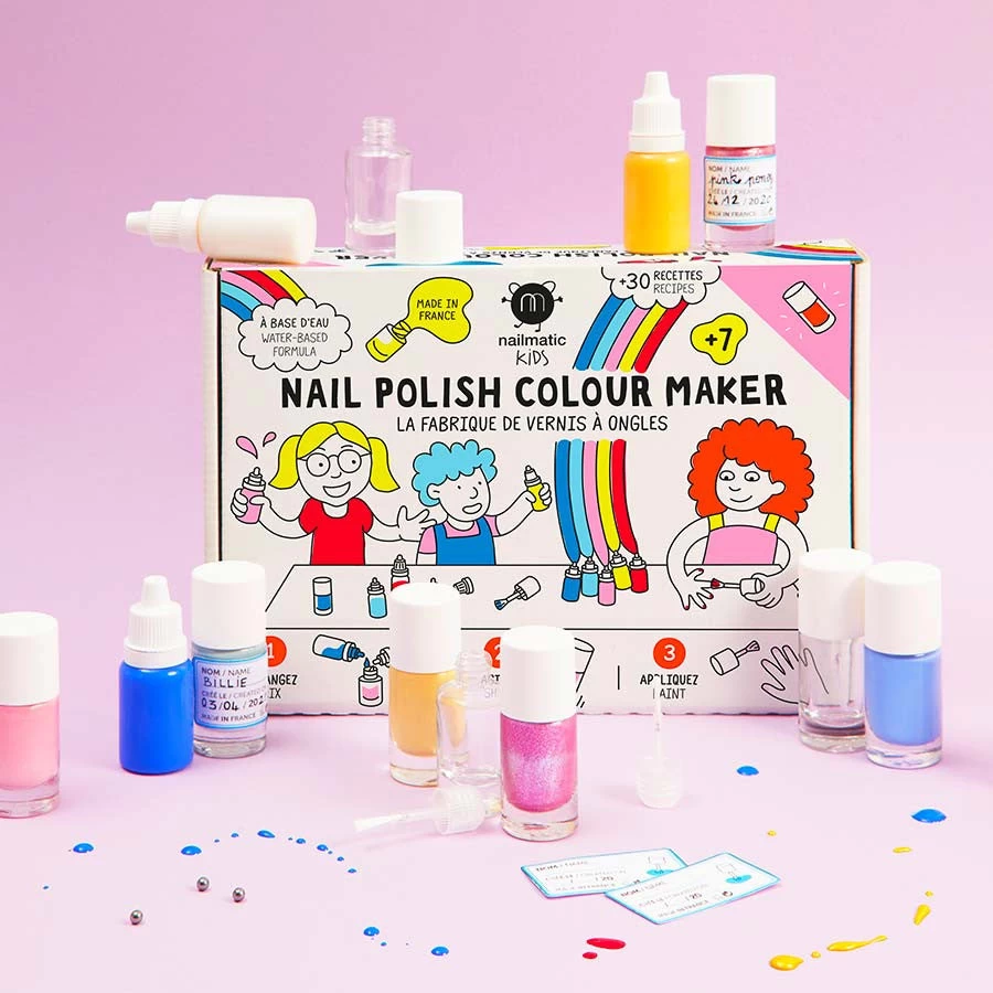 Nailmatic - Colour Maker Kids Nail Varnish Kit 2 Nailmatic - Colour Maker Kids Nail Varnish Kit - Image 2
