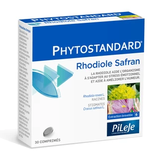Pileje - Rhodiole Safran X 30 Tablets 1 Pileje - Rhodiole Safran X 30 Tablets