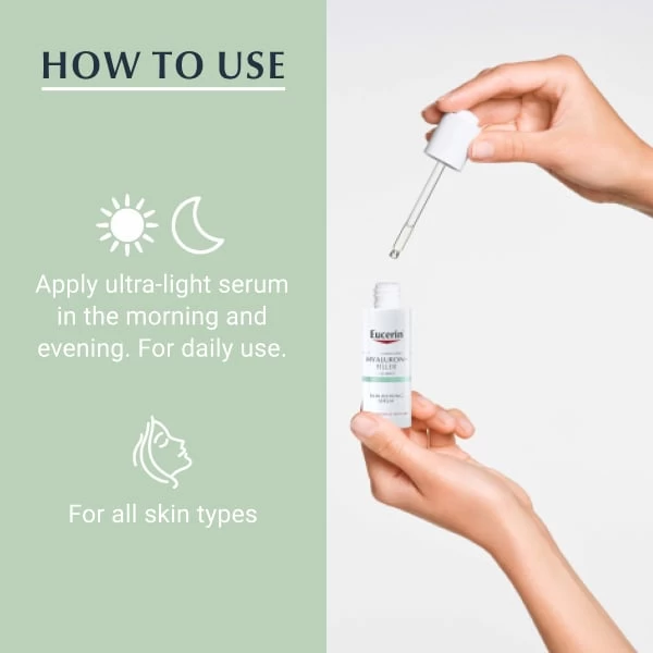 Eucerin - Hyaluron Filler Skin Refining Serum 30ml 2 Eucerin - Hyaluron Filler Skin Refining Serum 30ml - Image 2